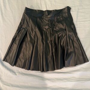 Kendall & Kylie Black A-Line Skirt